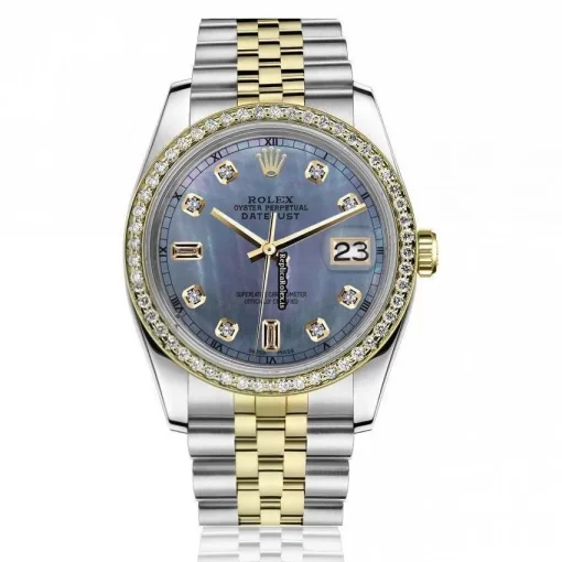 Well Made Replica Rolex Lady-datejust 68274 Automatic Movement 31mm Gold/steel Case Womens Watch