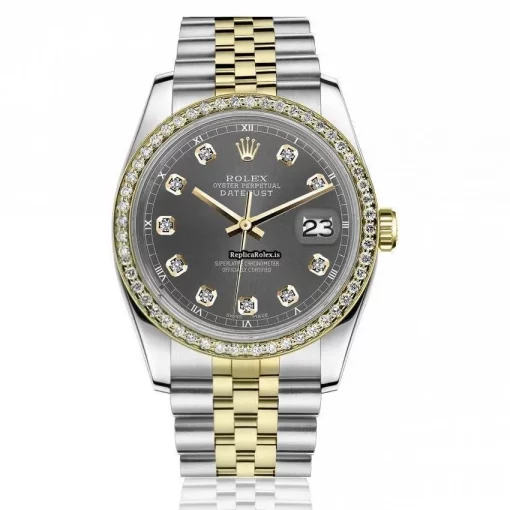 Affordable Replica Rolex Lady-datejust 68274 Automatic Movement 31mm Gold/steel Case Womens Watch