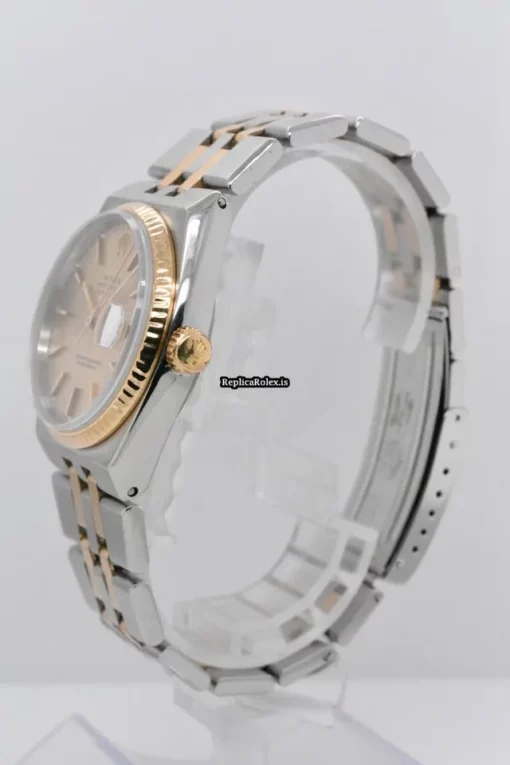 1:1 Clone Rolex Datejust Oysterquartz 17013 Caliber 5035 Quartz Movement 36mm Gold/steel Case Mens/unisex Watch - Image 2