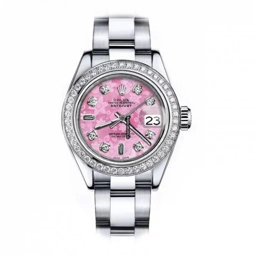 Wholesale Replica Rolex Oyster Perpetual Lady Date 69160 Automatic Movement 26mm Steel Case Womens Watch