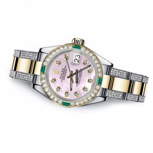 High Quality Replica Rolex Datejust 16013 Automatic Movement 36mm Gold/steel Case Mens/unisex Watch - Image 2