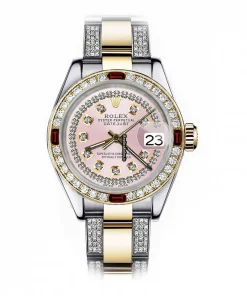 Unique Replica Rolex Datejust 16013 Automatic Movement 36mm Gold/steel Case Mens/unisex Watch