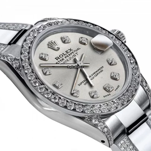 Affordable Fake Rolex Lady-datejust 68274 Automatic Movement 31mm Steel Case Womens Watch - Image 2