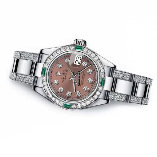 Swiss Replica Rolex Lady-datejust 68274 Automatic Movement 31mm Steel Case Womens Watch - Image 2