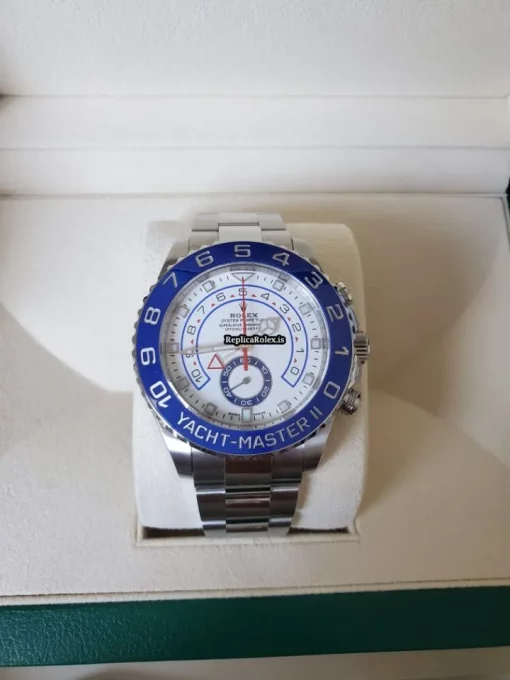Design Replica Rolex Yacht-master II 116680 Caliber 4161 Automatic Movement 44mm Steel Case Mens/unisex Watch - Image 3