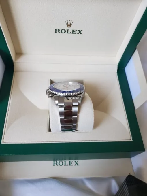 Design Replica Rolex Yacht-master II 116680 Caliber 4161 Automatic Movement 44mm Steel Case Mens/unisex Watch - Image 4