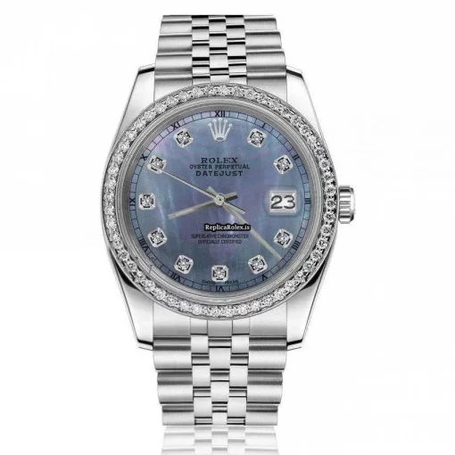 Cool Fake Rolex Lady-datejust 69173 Automatic Movement 26mm Steel Case Womens Watch