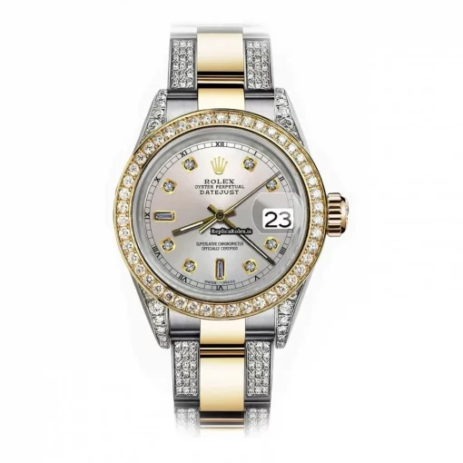 Epic Fakes Rolex Datejust 16013 Automatic Movement 36mm Gold/steel Case Mens/unisex Watch