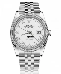 Trustworthy Fake Rolex Lady-datejust 69173 Automatic Movement 26mm Steel Case Womens Watch