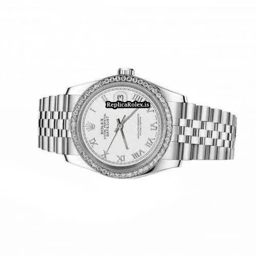 Trustworthy Fake Rolex Lady-datejust 69173 Automatic Movement 26mm Steel Case Womens Watch - Image 3