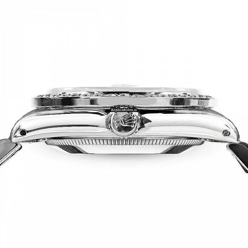 Trustworthy Fake Rolex Lady-datejust 69173 Automatic Movement 26mm Steel Case Womens Watch - Image 4
