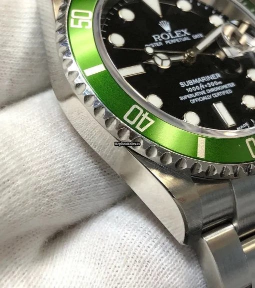Marvellous Fake Rolex Submariner Date 16610lv Automatic Movement 40mm Steel Case Mens/unisex Watch - Image 4