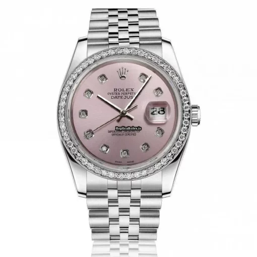 Superior Imitation Rolex Datejust 16014 Automatic Movement 36mm Steel Case Womens Watch - Image 7