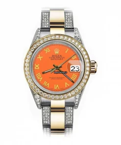 Quality Replica Rolex Lady-datejust 69173 Automatic Movement 26mm Gold/steel Case Womens Watch