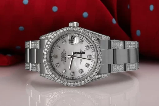 Trustworthy Replica Rolex Lady-datejust 68274 Automatic Movement 31mm Steel Case Womens Watch - Image 4