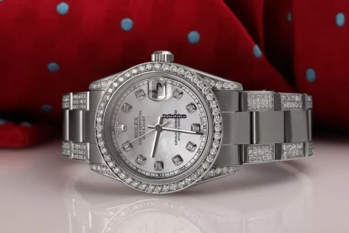 Trustworthy Replica Rolex Lady-datejust 68274 Automatic Movement 31mm Steel Case Womens Watch - Image 5