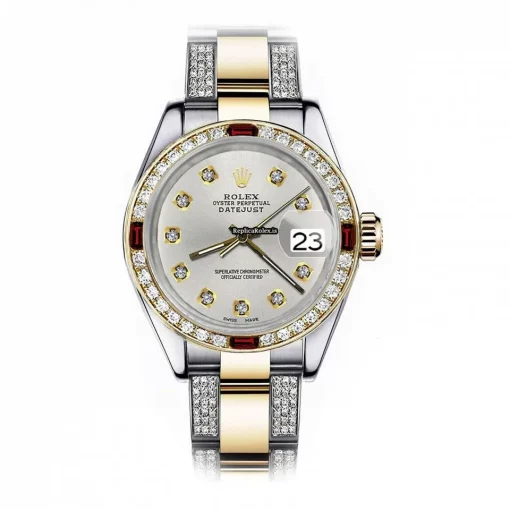 Awesome Replica Rolex Datejust 16013 Automatic Movement 36mm Gold/steel Case Mens/unisex Watch