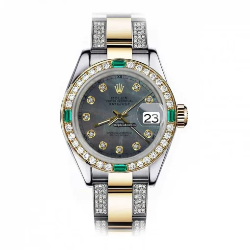 Great Clone Rolex Datejust 16013 Automatic Movement 36mm Gold/steel Case Mens/unisex Watch