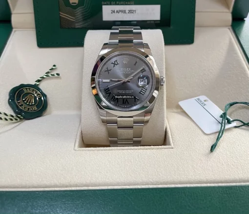 Fine Replica Rolex Datejust 126300-0013 Caliber 3235 Automatic Movement 41mm Steel Case Mens/unisex Watch