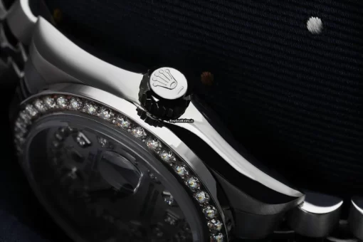 Incredible Fake Rolex Lady-datejust 69174 Automatic Movement 26mm Steel Case Womens Watch - Image 3