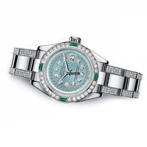 High Quality Fake Rolex Datejust 16030 Automatic Movement 36mm Steel Case Mens/unisex Watch - Image 2
