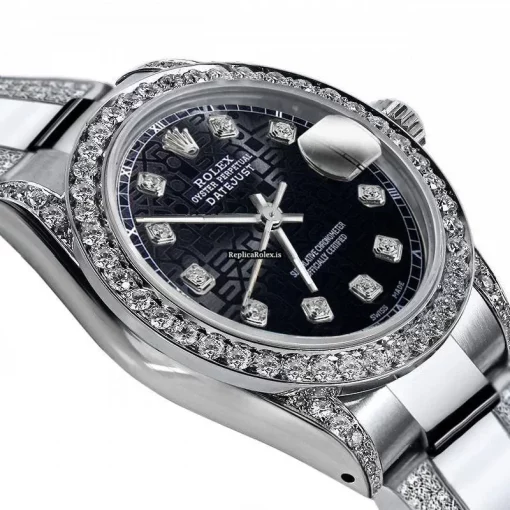 Top Replica Rolex Datejust 16030 Automatic Movement 36mm Steel Case Mens/unisex Watch - Image 2