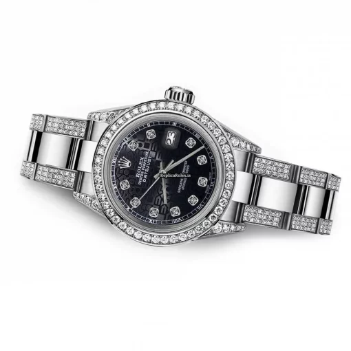 Top Replica Rolex Datejust 16030 Automatic Movement 36mm Steel Case Mens/unisex Watch - Image 3