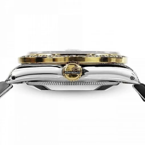 1:1 Copy Rolex Lady-datejust 69173 Automatic Movement 26mm Gold/steel Case Womens Watch - Image 3