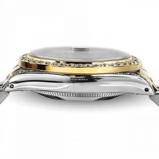 1:1 Copy Rolex Lady-datejust 69173 Automatic Movement 26mm Gold/steel Case Womens Watch - Image 4