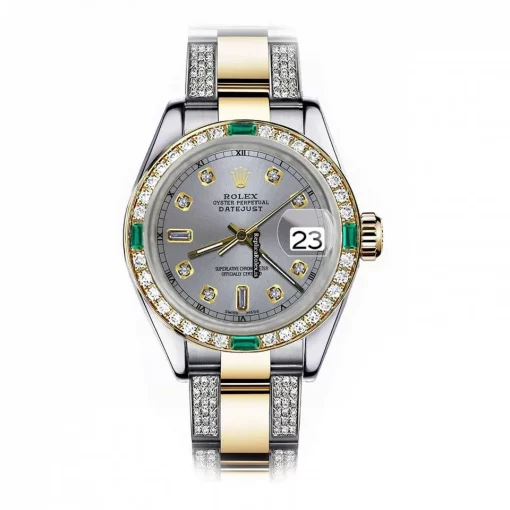 Fantastic Fake Rolex Datejust 16013 Automatic Movement 36mm Gold/steel Case Mens/unisex Watch