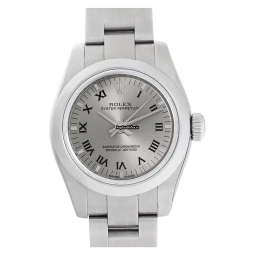 Special Replica Rolex Oyster Perpetual 26 176200 Automatic Movement 26mm Steel Case Womens Watch - Image 7