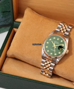 Wholesale Fake Rolex Datejust 16013 Caliber 3035 Automatic Movement 36mm Gold/steel Case Mens/unisex Watch