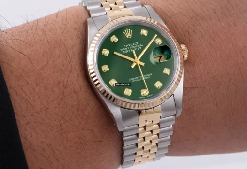 Wholesale Fake Rolex Datejust 16013 Caliber 3035 Automatic Movement 36mm Gold/steel Case Mens/unisex Watch - Image 2