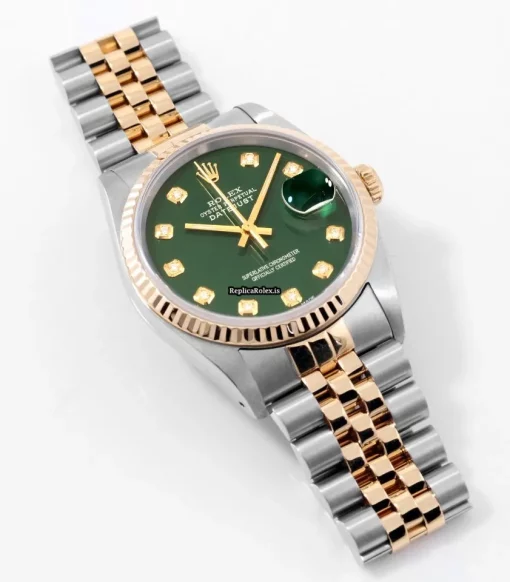 Wholesale Fake Rolex Datejust 16013 Caliber 3035 Automatic Movement 36mm Gold/steel Case Mens/unisex Watch - Image 3