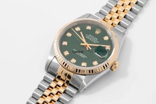 Wholesale Fake Rolex Datejust 16013 Caliber 3035 Automatic Movement 36mm Gold/steel Case Mens/unisex Watch - Image 5