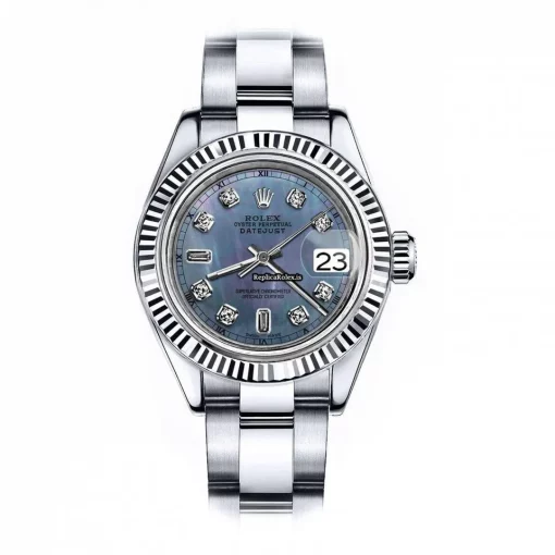 Lovely Replica Rolex Lady-datejust 69173 Automatic Movement 31mm Steel Case Womens Watch