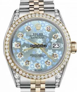 Recommend Fake Rolex Lady-datejust 68274 Automatic Movement 31mm Gold/steel Case Womens Watch
