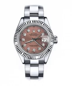 Epic Knockoff Rolex Lady-datejust 69173 Automatic Movement 31mm Steel Case Womens Watch