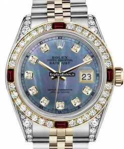 Best Replica Rolex Lady-datejust 69173 Automatic Movement 26mm Gold/steel Case Womens Watch
