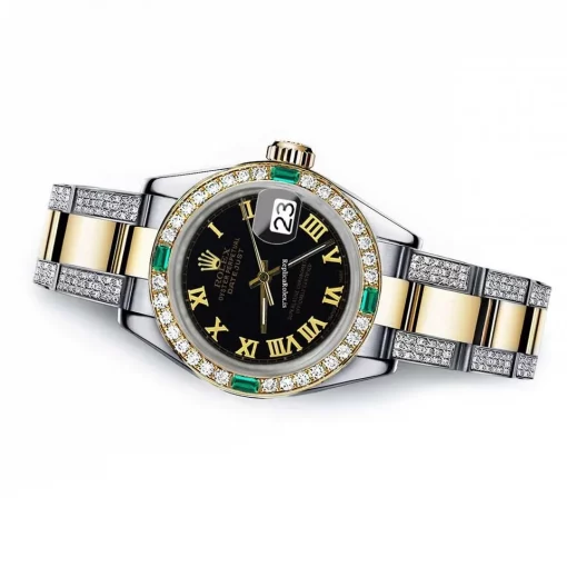 Great Fake Rolex Datejust 16013 Automatic Movement 36mm Gold/steel Case Mens/unisex Watch - Image 2