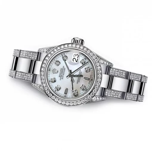 Amazing Replica Rolex Datejust 16030 Automatic Movement 36mm Steel Case Mens/unisex Watch - Image 3