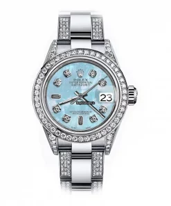 Cool Fake Rolex Lady-datejust 68274 Automatic Movement 31mm Steel Case Womens Watch