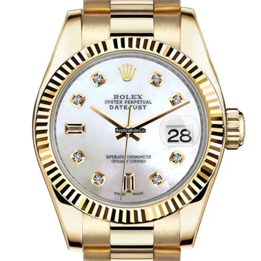 Appealing Replica Rolex Lady-datejust 6917 Automatic Movement Womens Watch
