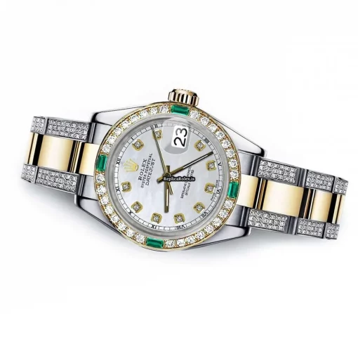 Offering Fake Rolex Datejust 16013 Automatic Movement 36mm Gold/steel Case Mens/unisex Watch - Image 2