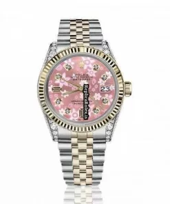Exquisite Copies Rolex Lady-datejust 69173 Automatic Movement 26mm Gold/steel Case Womens Watch