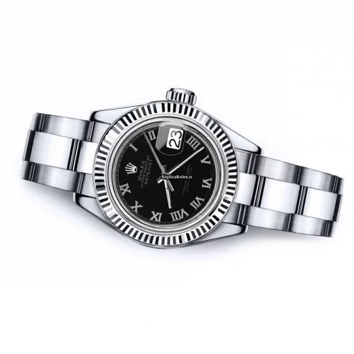 Aaa Fake Rolex Lady-datejust 69173 Automatic Movement 31mm Steel Case Womens Watch - Image 2