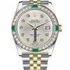 Neat Replica Rolex Lady-datejust 68274 Automatic Movement 31mm Gold/steel Case Womens Watch