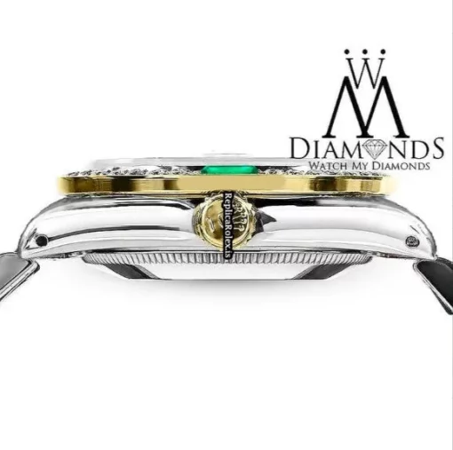 Neat Replica Rolex Lady-datejust 68274 Automatic Movement 31mm Gold/steel Case Womens Watch - Image 2