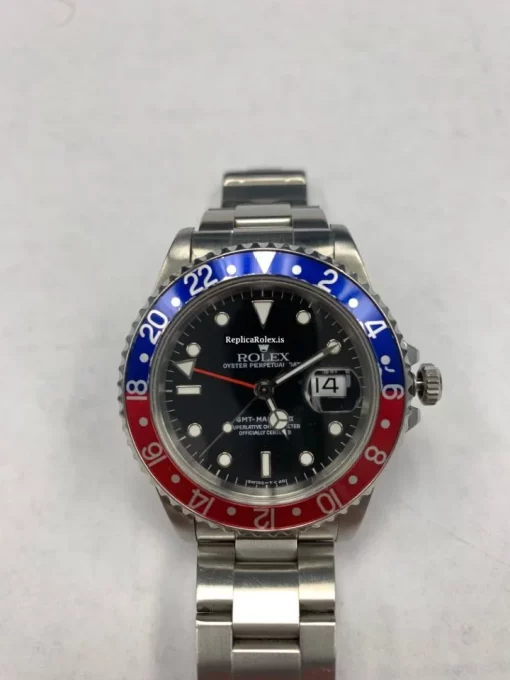 Wonderful Replica Rolex Gmt-master II 16710 Caliber 3185 Automatic Movement 40mm Steel Case Mens/unisex Watch - Image 10