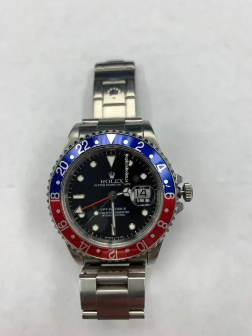 Wonderful Replica Rolex Gmt-master II 16710 Caliber 3185 Automatic Movement 40mm Steel Case Mens/unisex Watch - Image 2